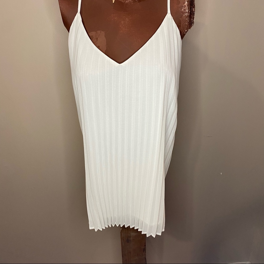 White cami, I think size medium
